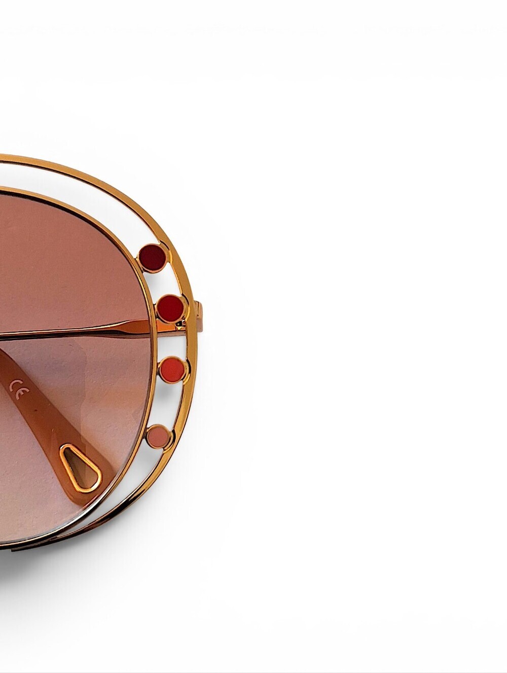 Chloe CE169S Delilah Aviator Sunglasses New w/ Tags + Bonus Case - Picture 14 of 15